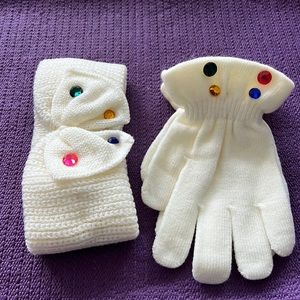 White Headband and Magic Gloves